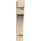 Ekena Millwork Westlake Block Rough Sawn Bracket, Douglas Fir, 4"W x 16"D x 24"H BKT04X16X24WTL05RDF - alternate 4